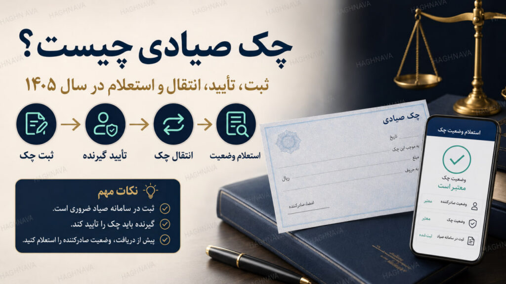 چک صیادی چیست؟ راهنمای ثبت، تأیید، انتقال و استعلام چک صیادی در سال ۱۴۰۵