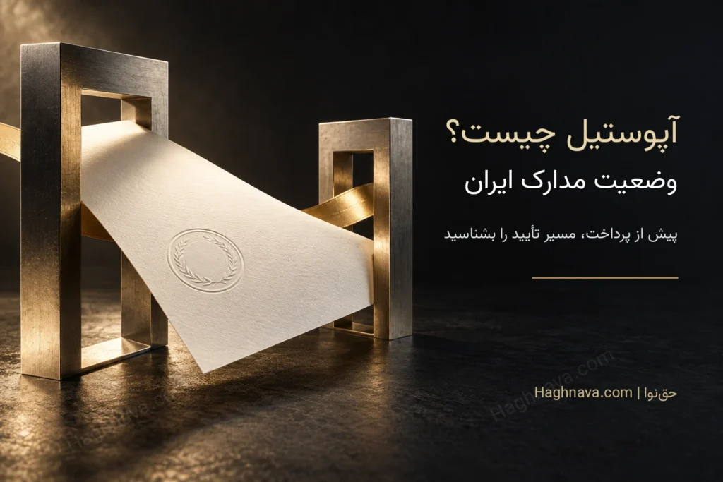 آپوستیل چیست و برای مدارک ایران چه وضعیتی دارد؟