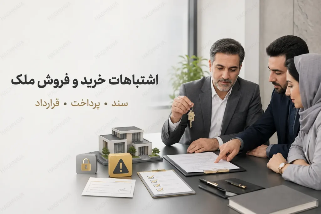 اشتباهات خرید و فروش ملک؛ بررسی سند، پرداخت و قرارداد